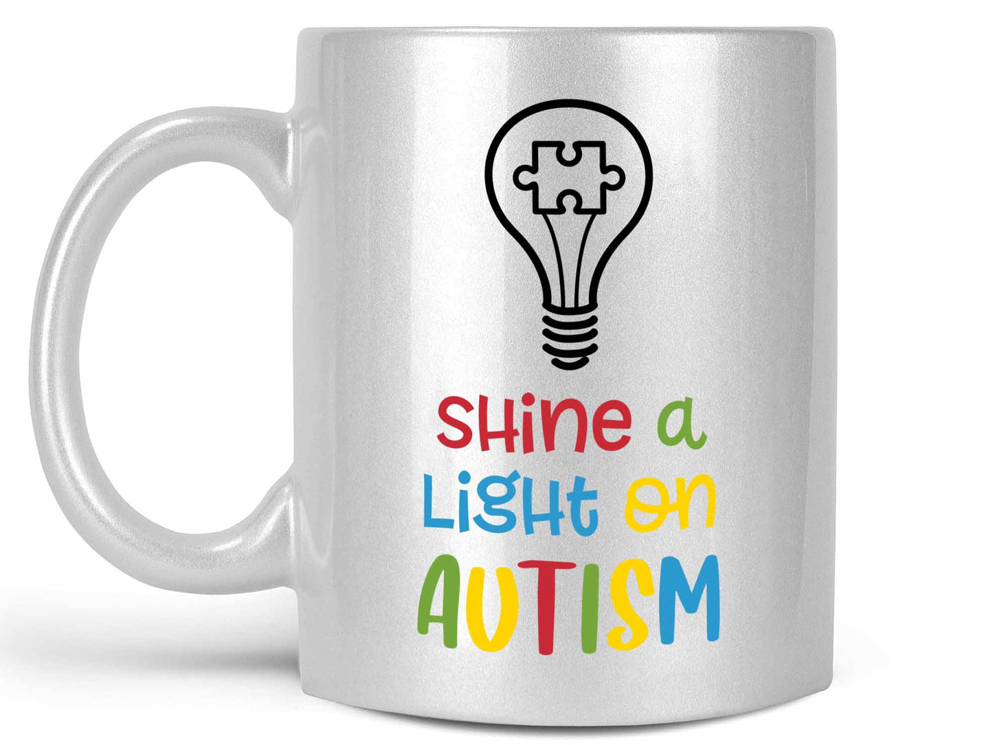 Shine a Light on Autism Coffee Mug