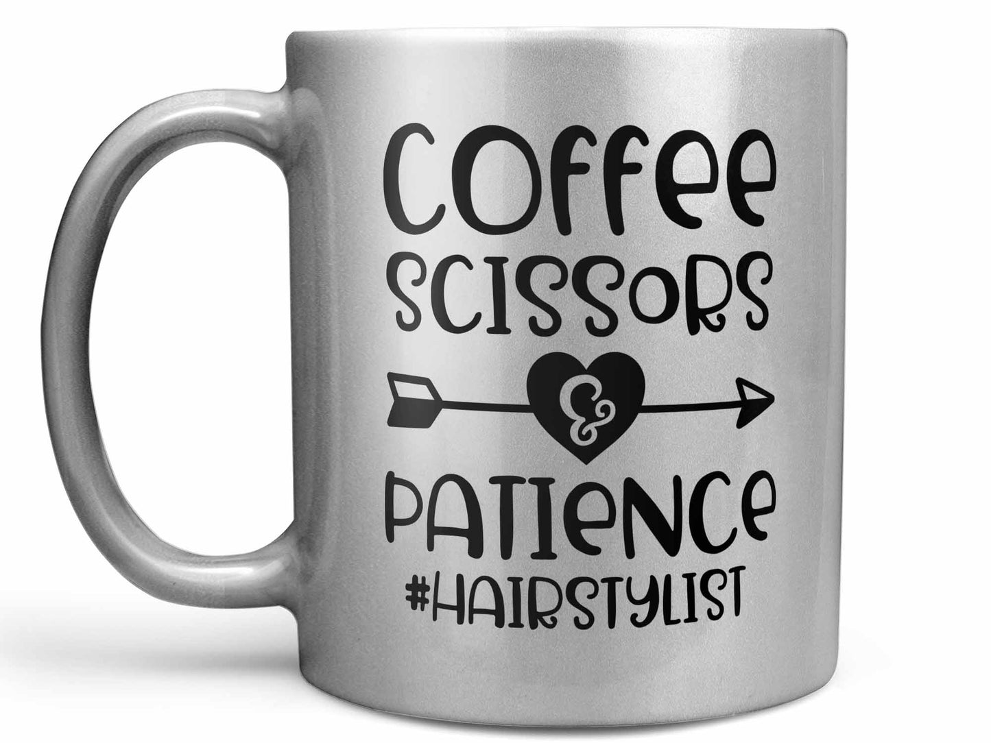 Coffee Scissors Patience Coffee Mug