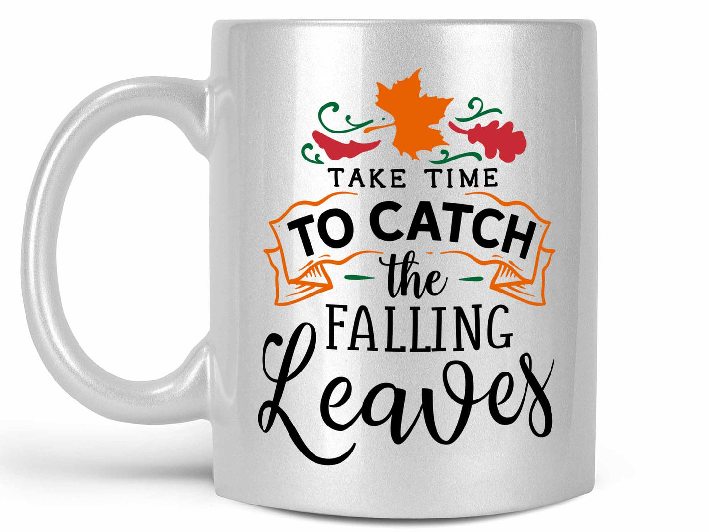 Falling Leaves Autumn Coffee Mug