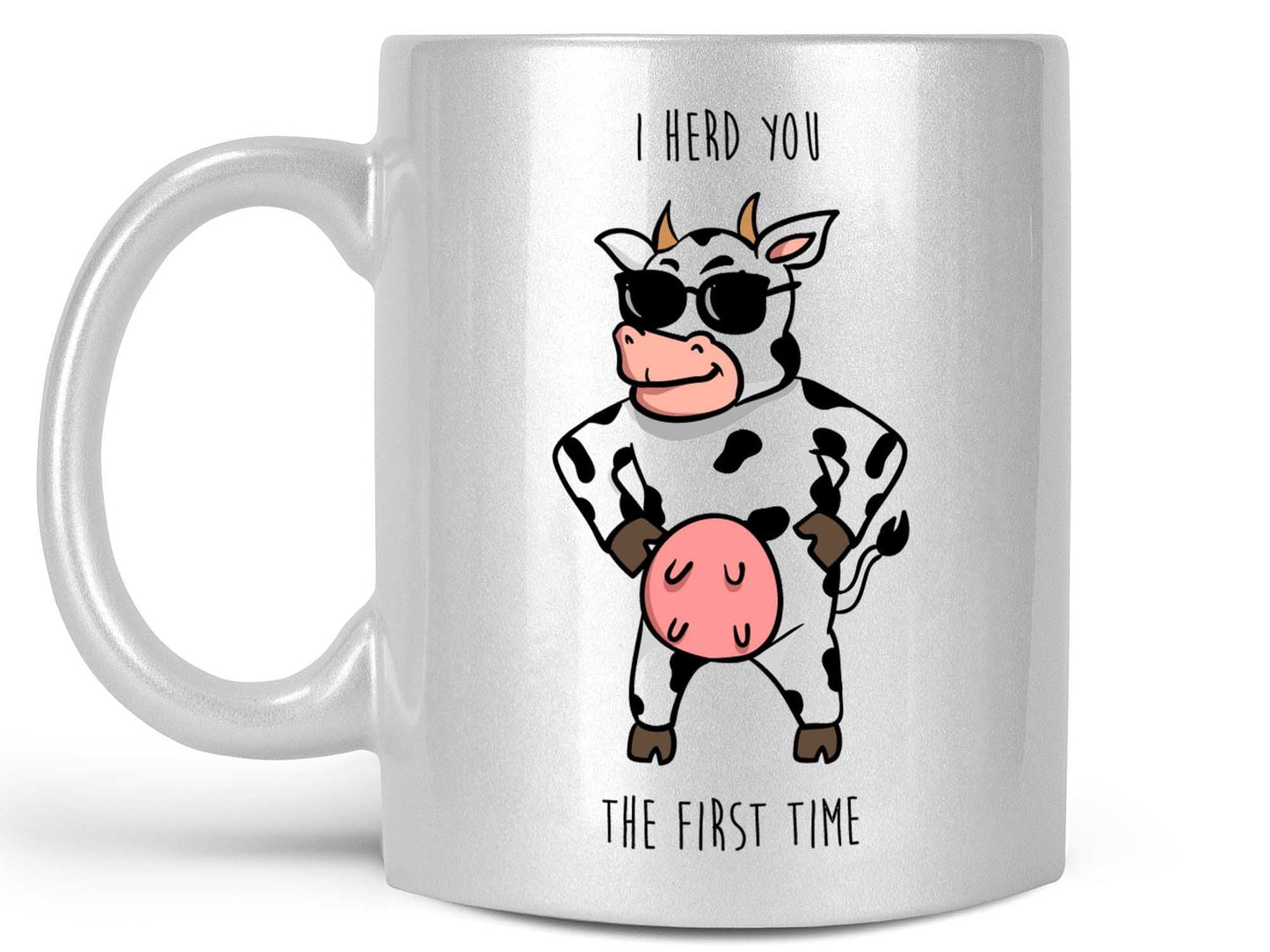 I Herd You Cow Coffee Mug
