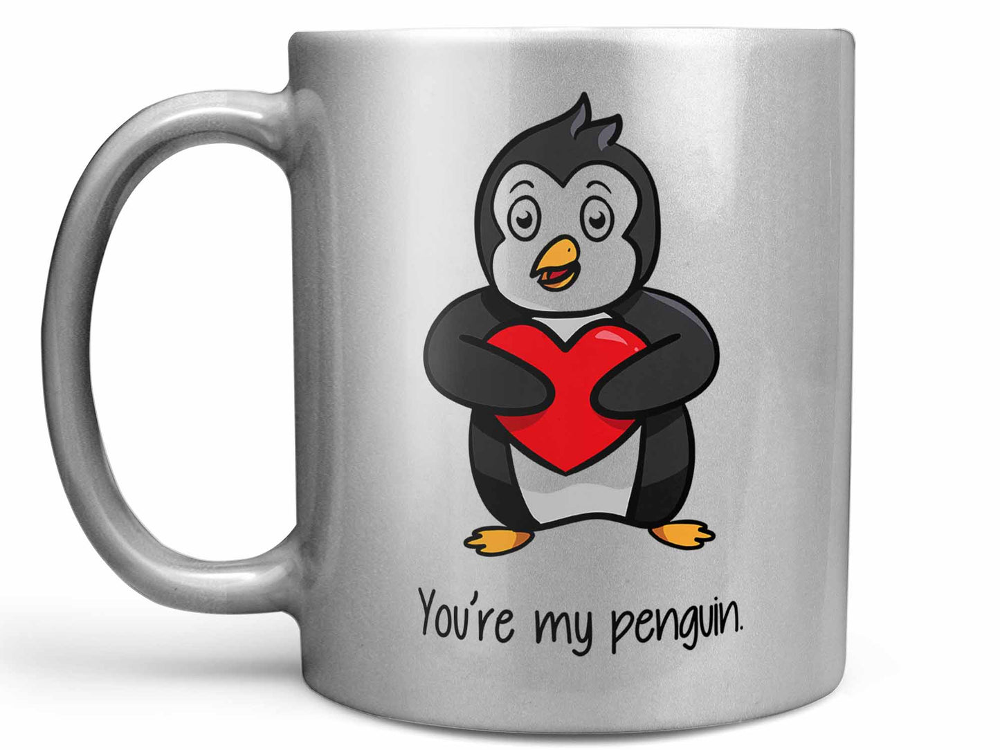 Penguin Heart Coffee Mug