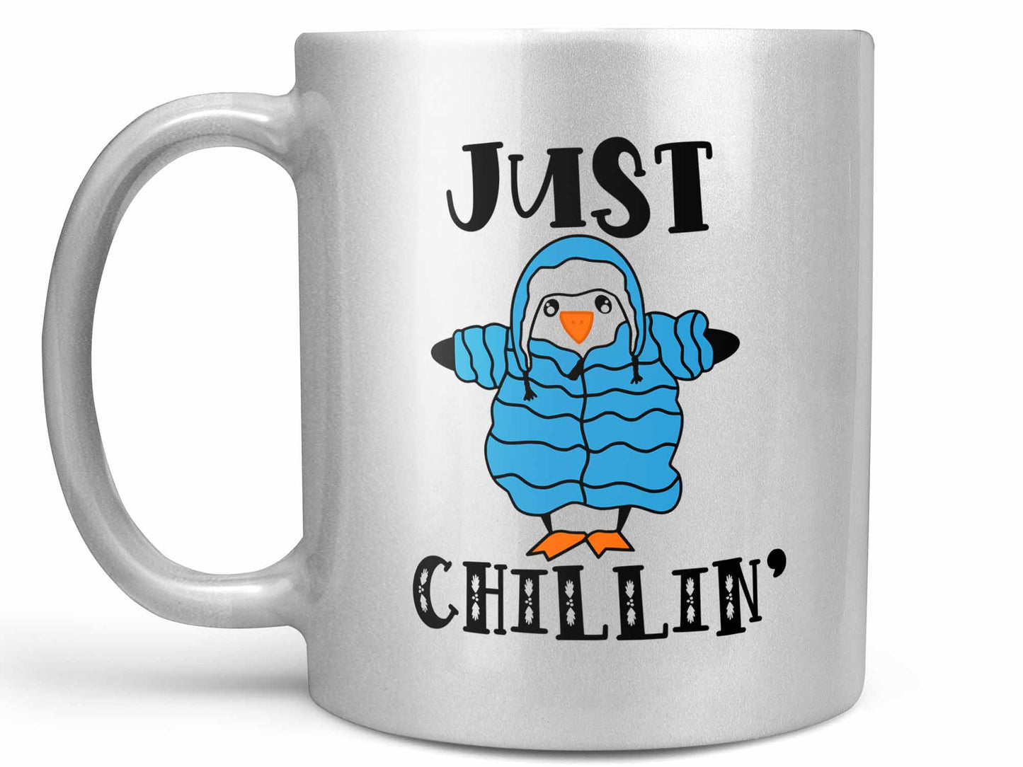 Just Chillin' Penguin Coffee Mug