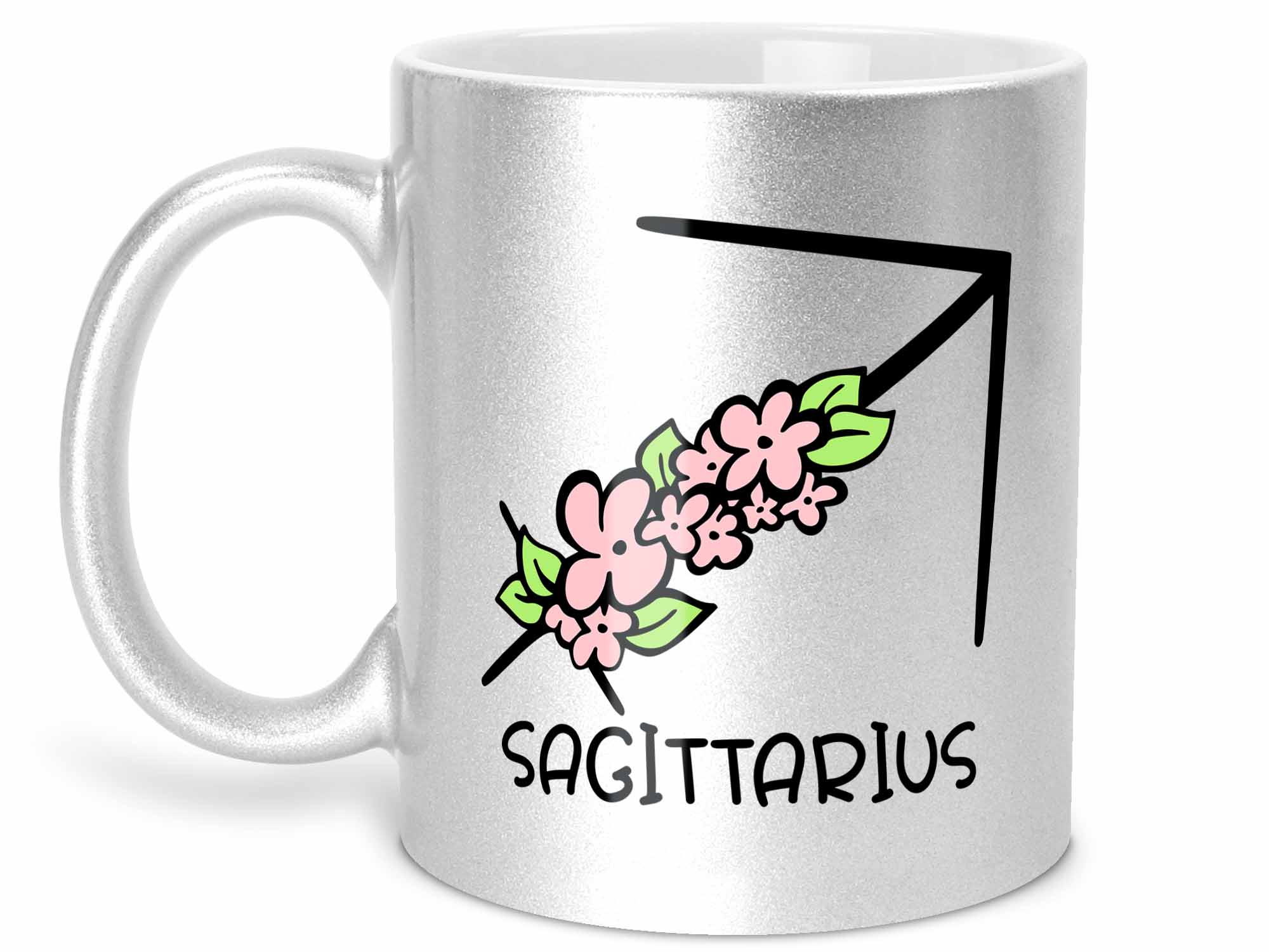 Sagittarius Flower Coffee Mug