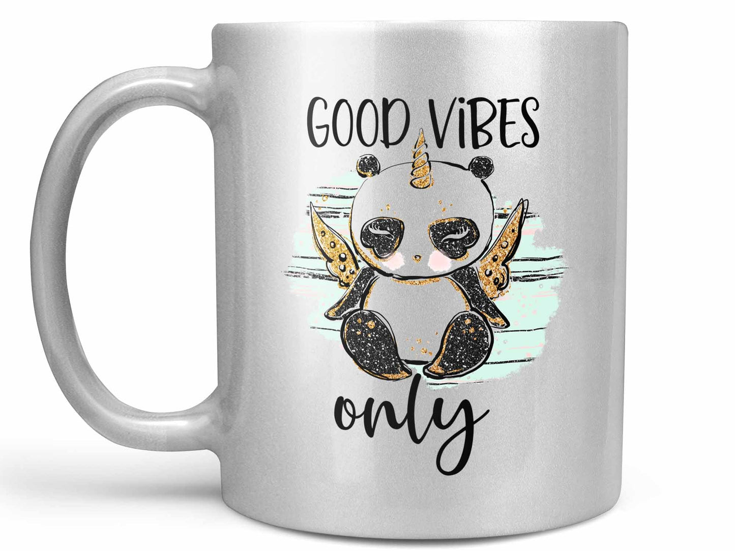 Good Vibes Only Bear Coffee Mug