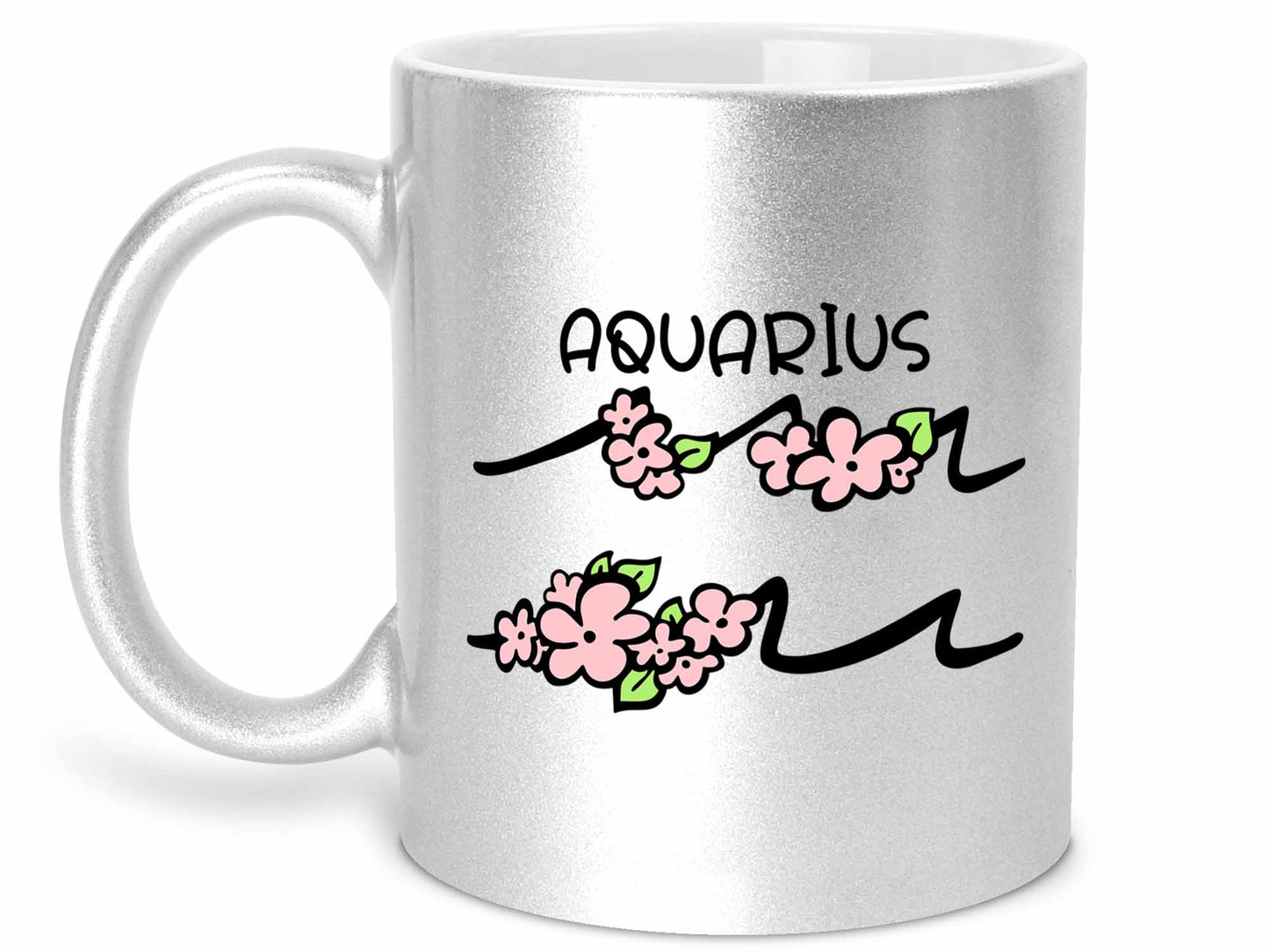 Aquarius Flower Coffee Mug