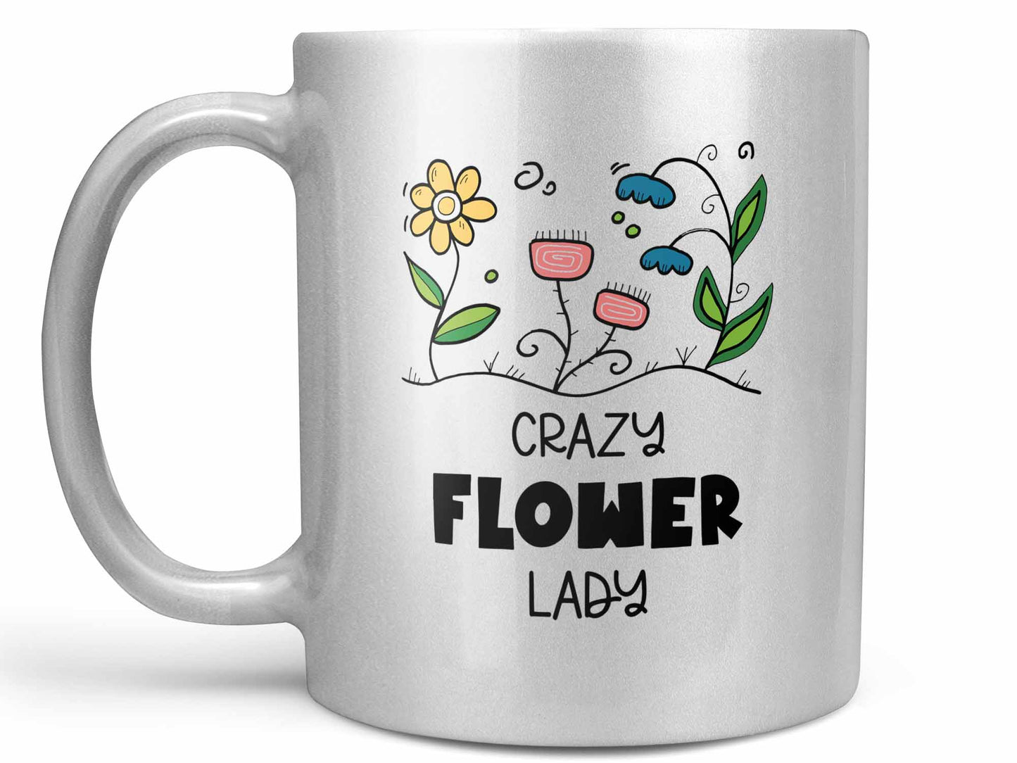 Crazy Flower Lady Coffee Mug
