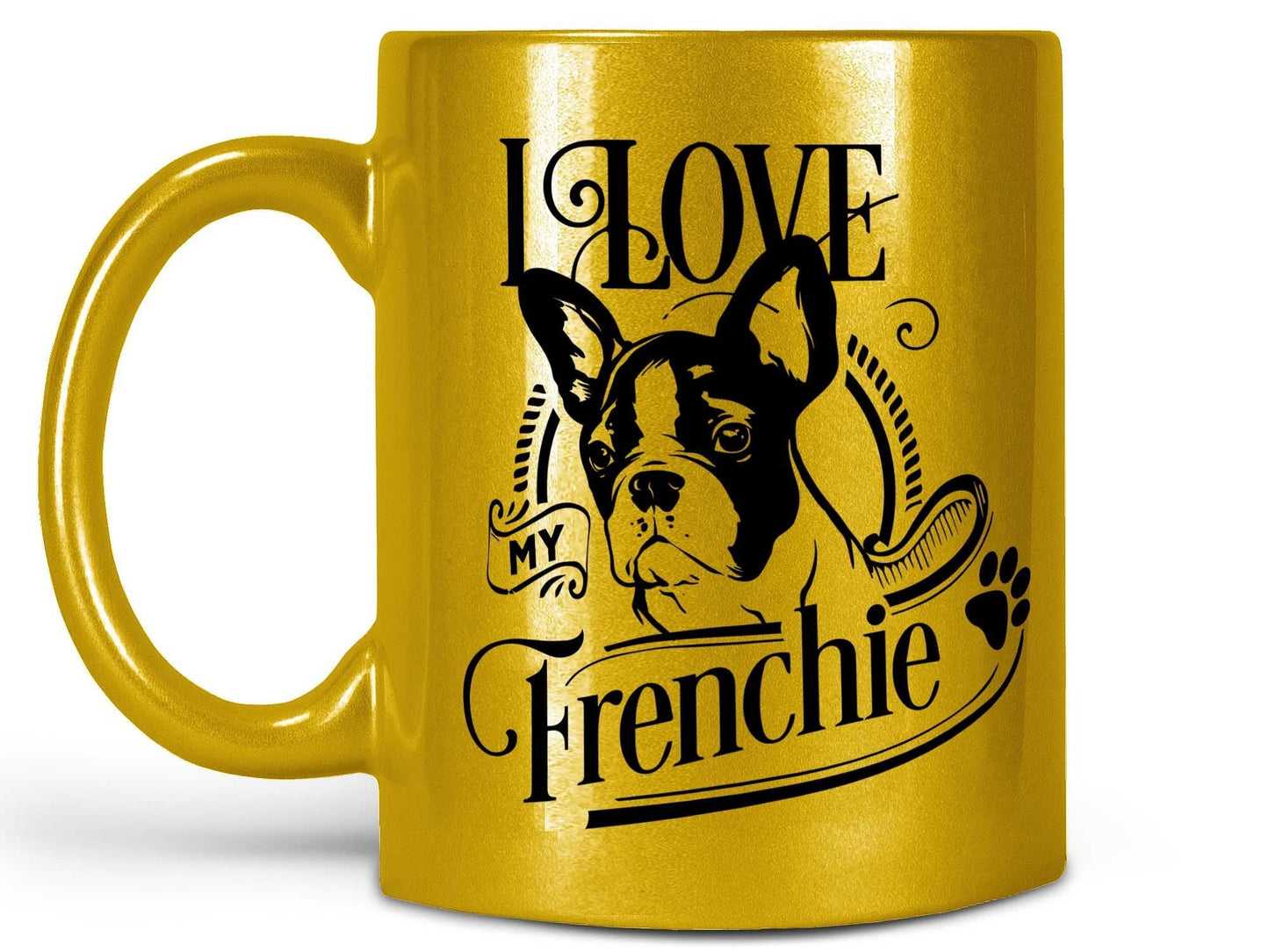 I Love My Frenchie Coffee Mug
