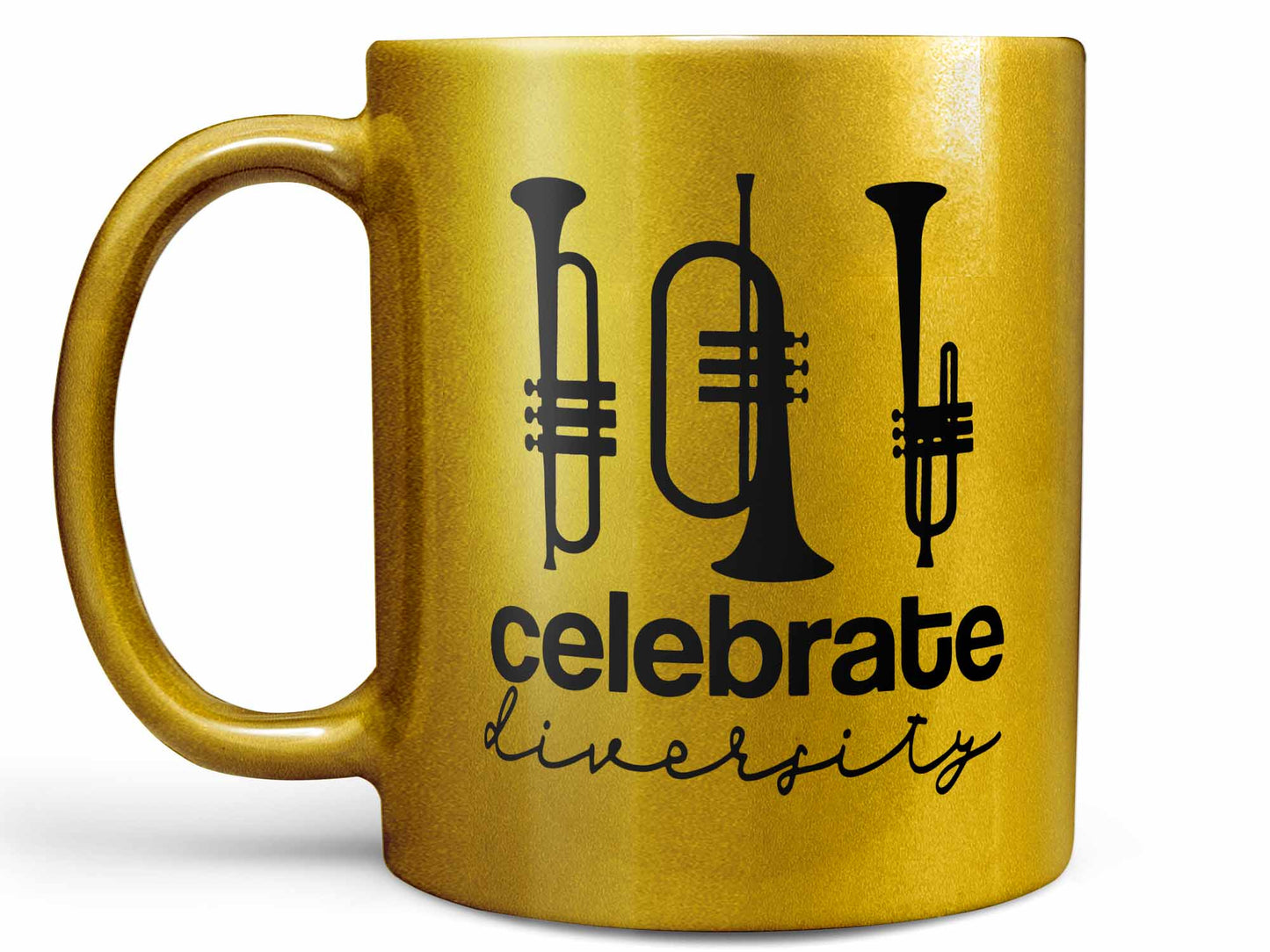 Celebrate Diversity Trumpet Coffee Mug