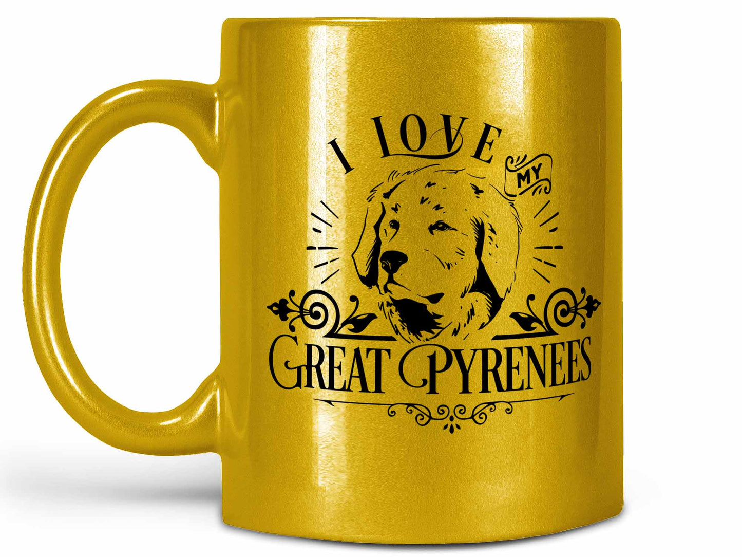 I Love My Great Pyrenees Coffee Mug