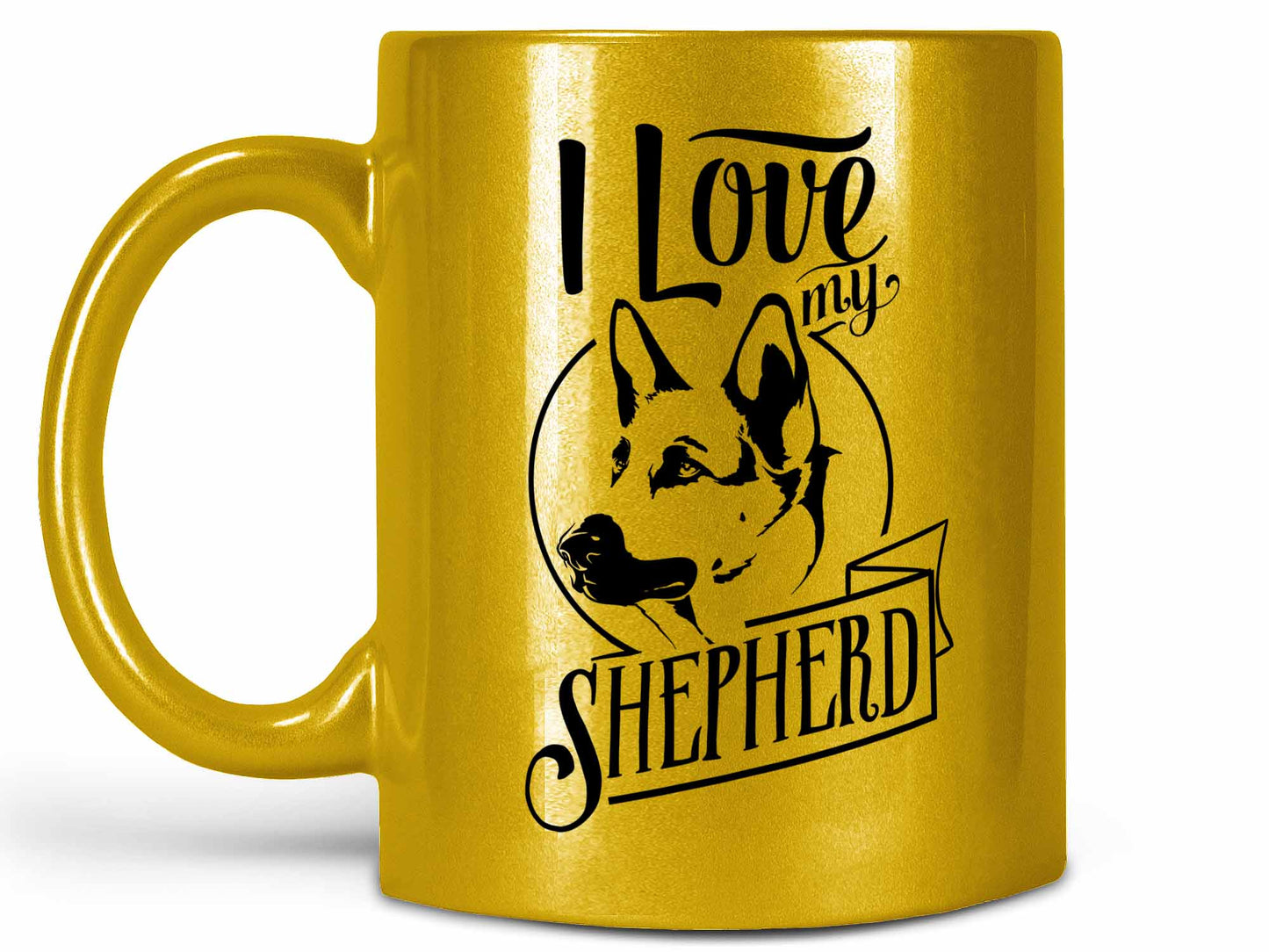 I Love My German Shepherd Coffee Mug