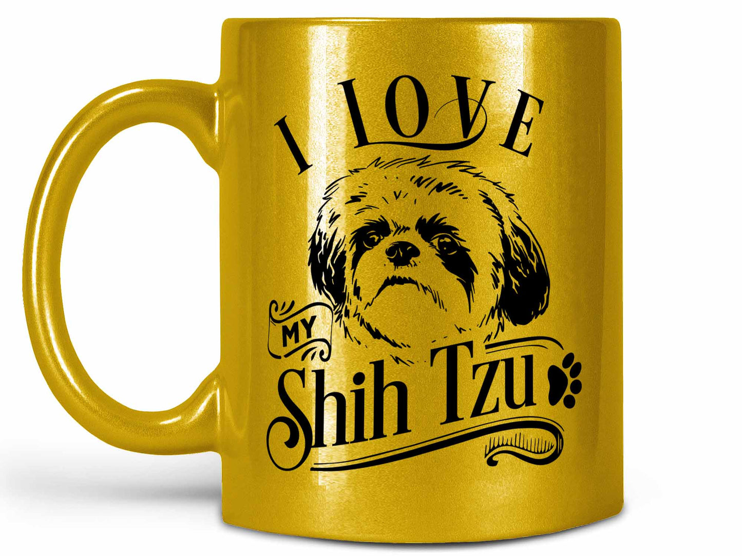 I Love My Shih Tzu Coffee Mug