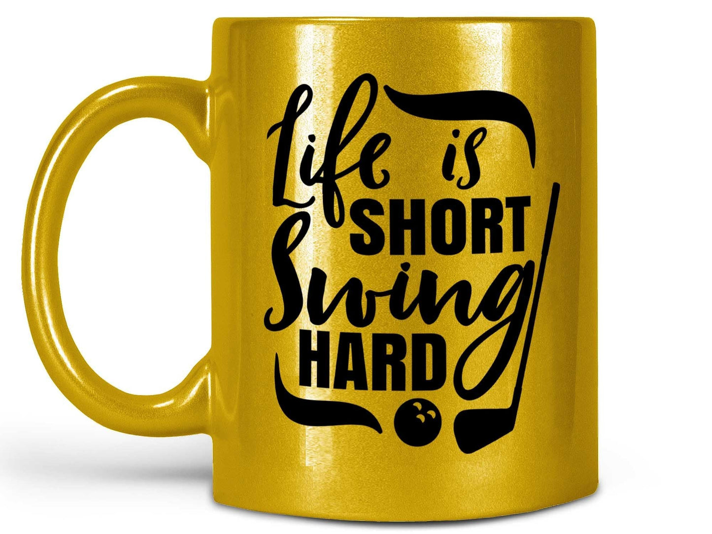 Swing Hard Golf Coffee Mug