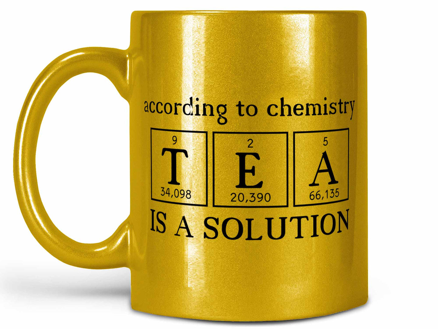 Tea Is A Solution Coffee Mug