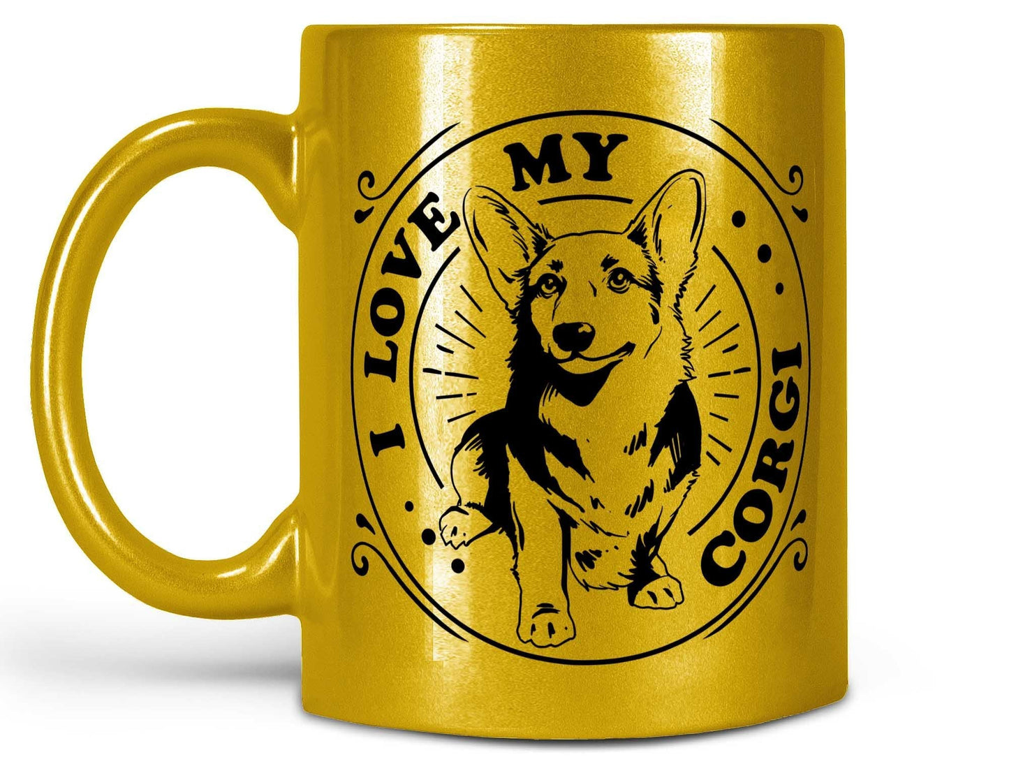 I Love My Corgi Coffee Mug