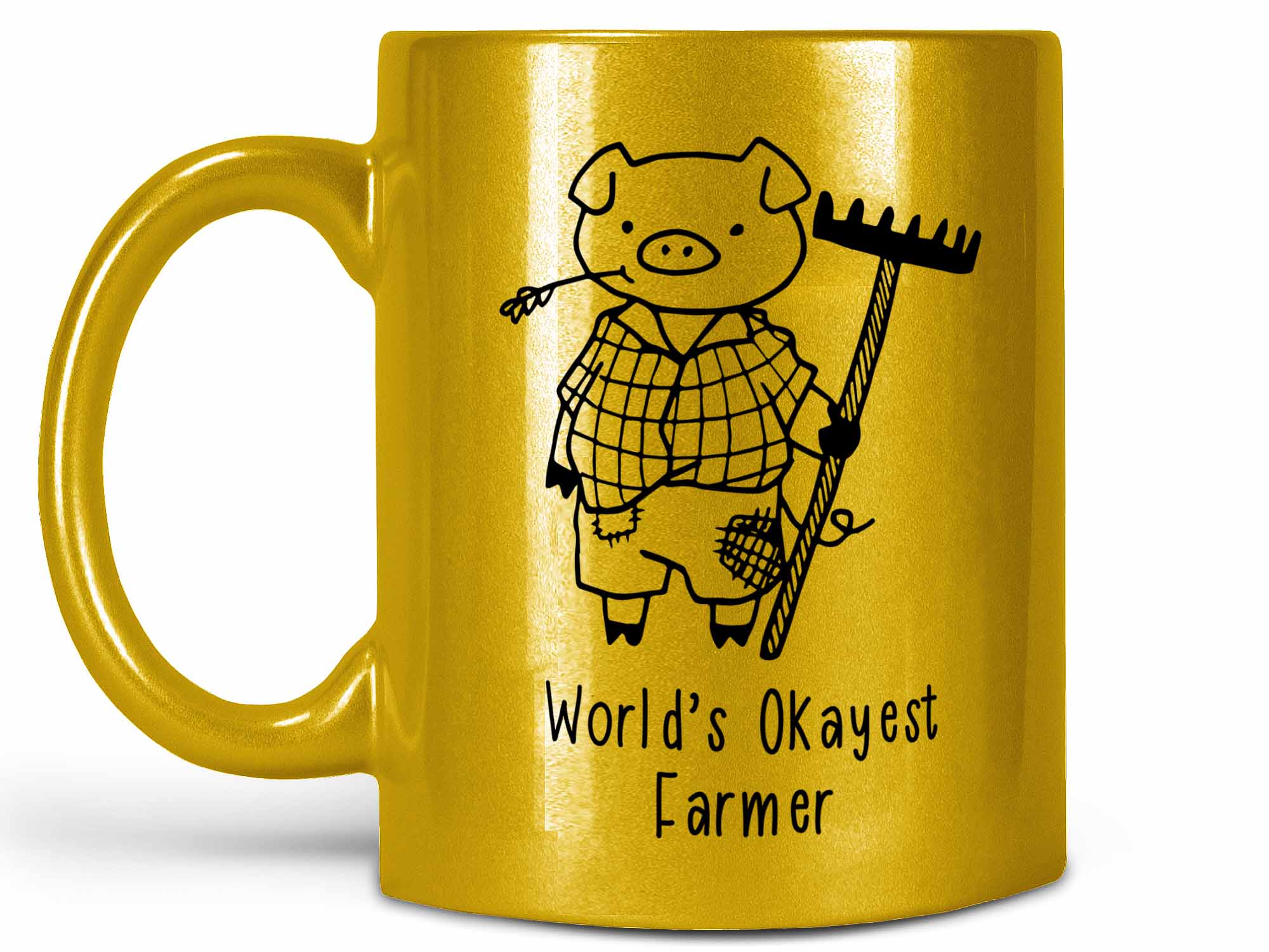 World's Okayest Farmer Coffee Mug