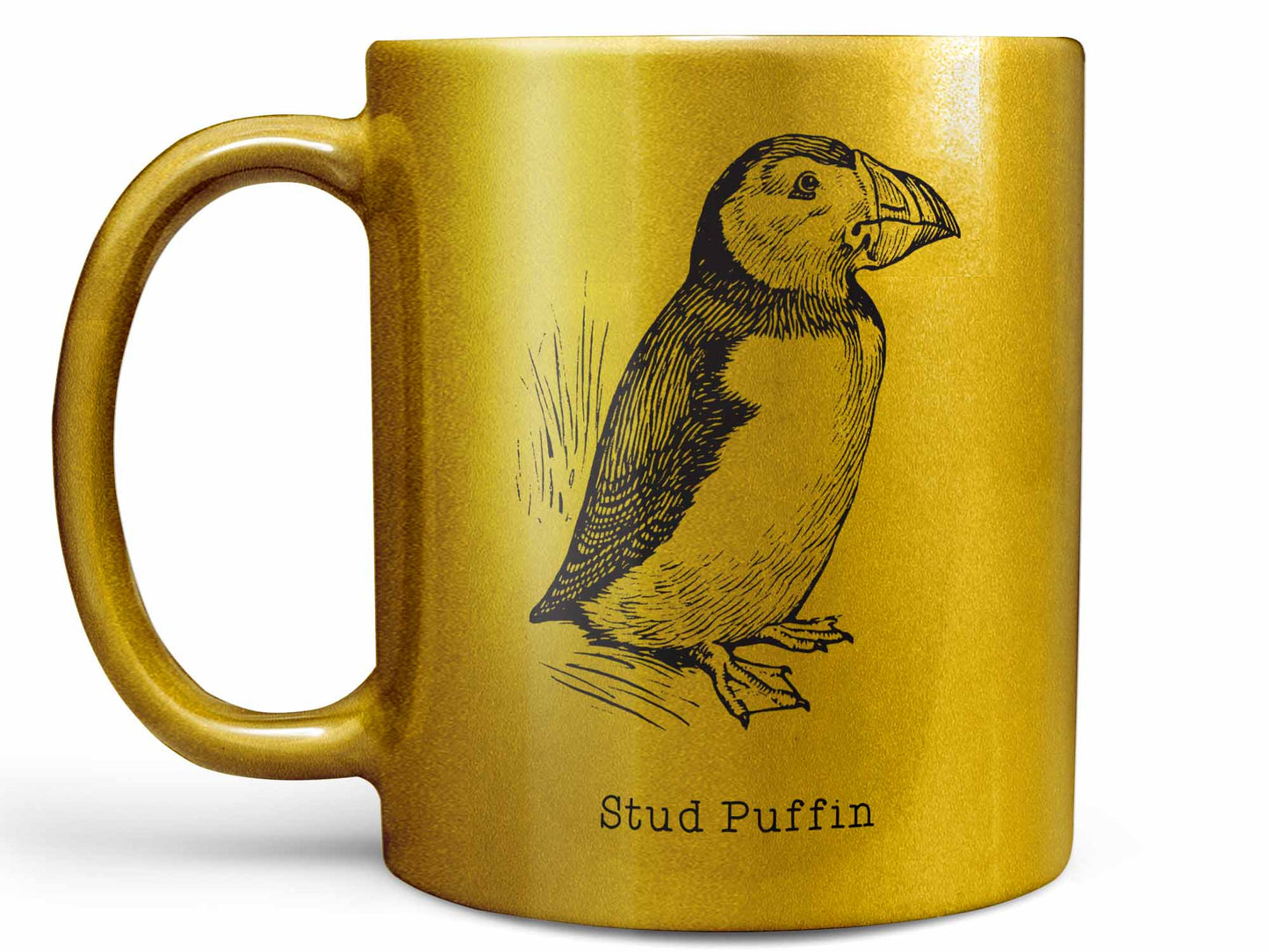 Stud Puffin Coffee Mug