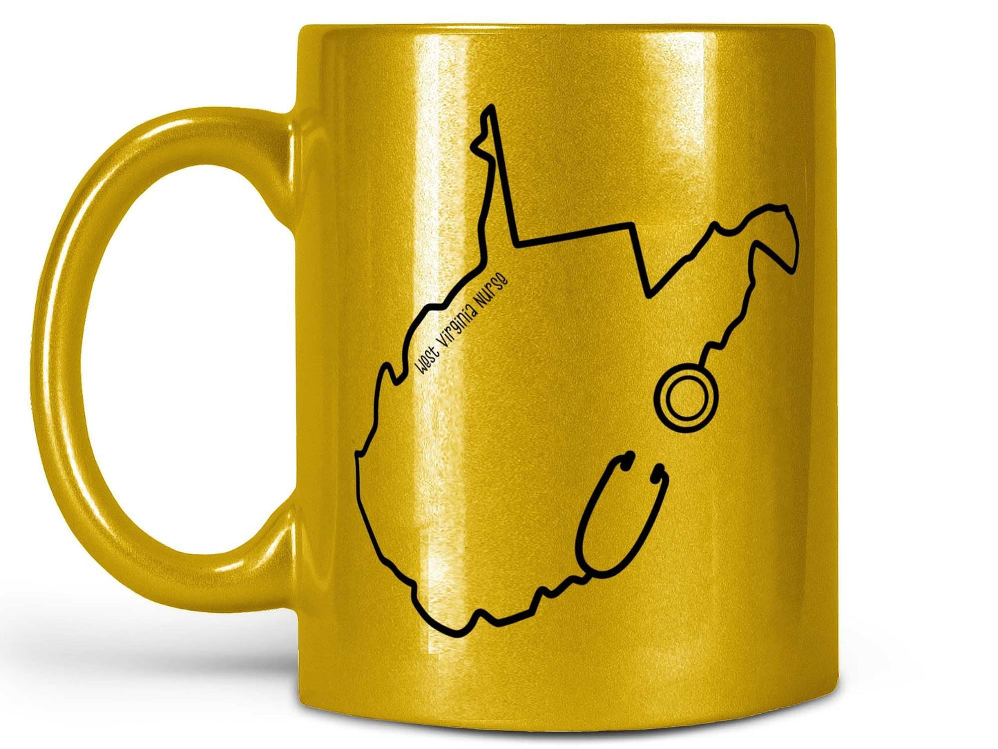 West Virginia Nurse Coffee Mug