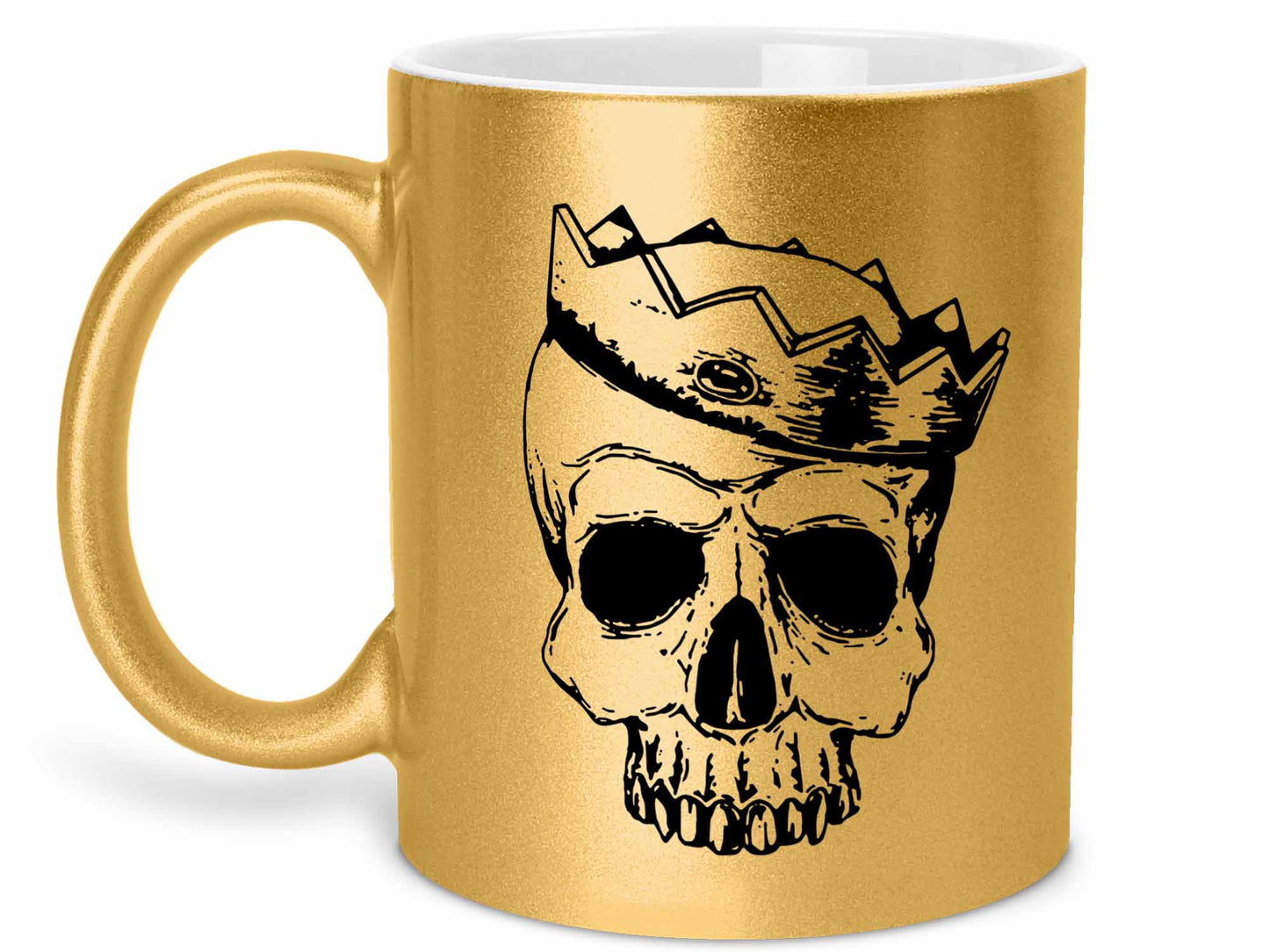 Crown Skull Coffee Mug