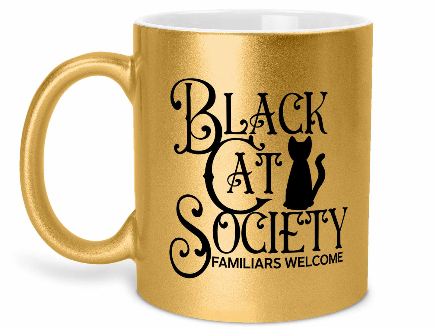 Black Cat Society Coffee Mug