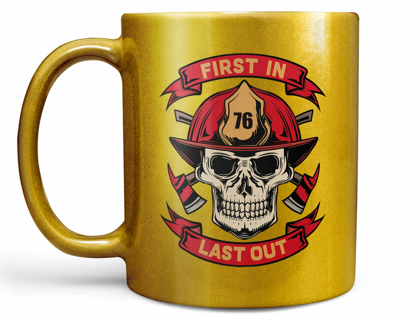 First In Last Out Coffee Mug