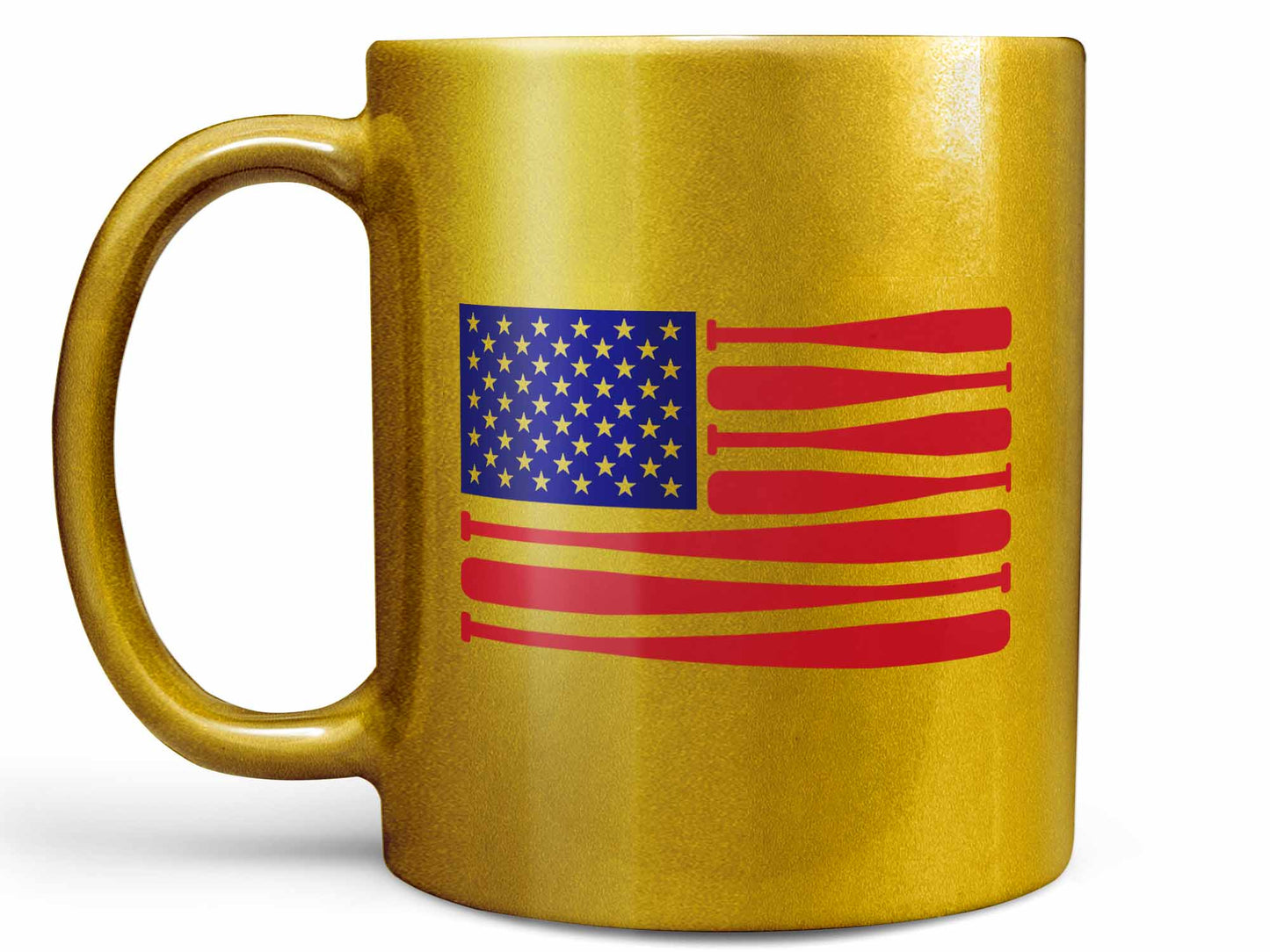 Baseball Flag Coffee Mug