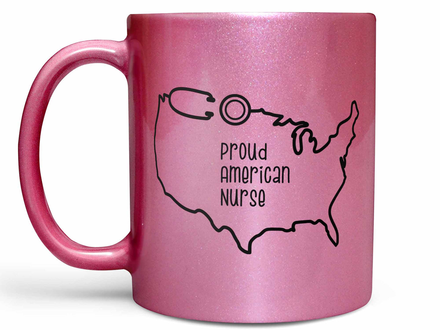 Proud American Nurse Coffee Mug