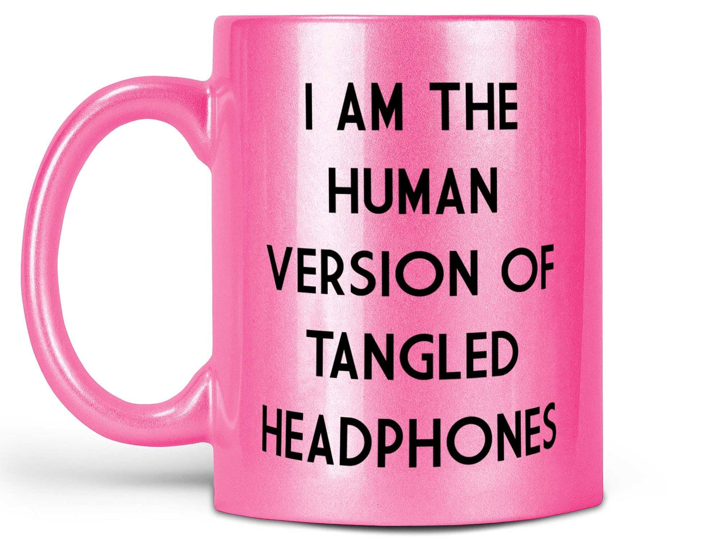 Tangled Headphones Coffee Mug