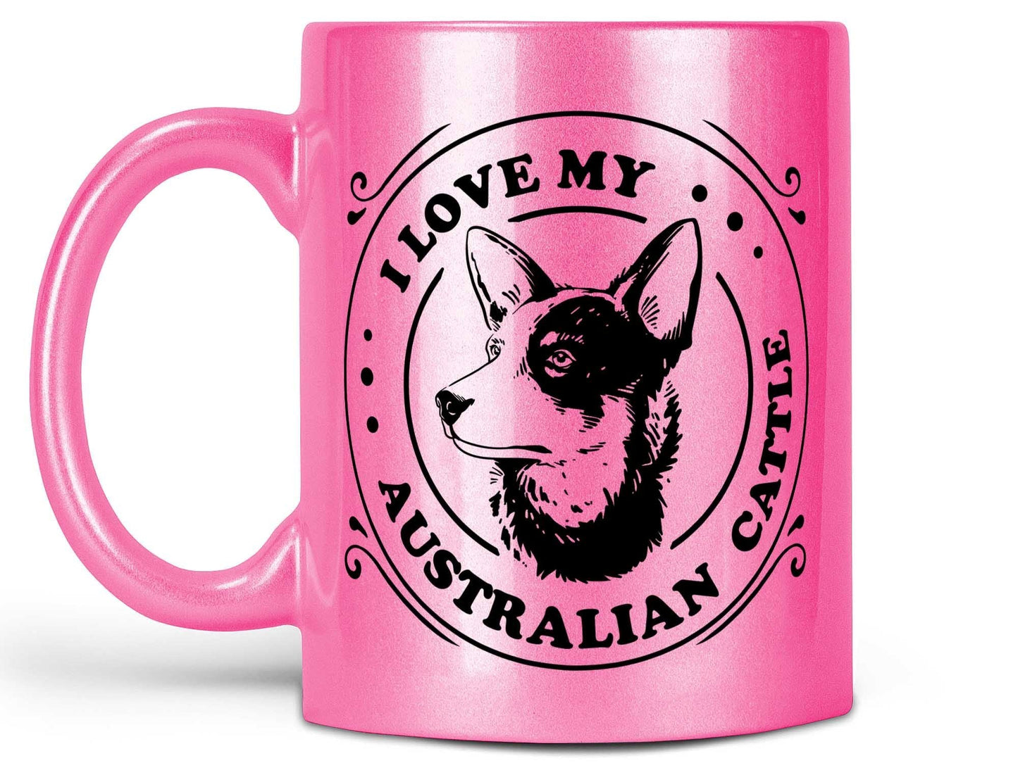 I Love My Australian Cattle Coffee Mug