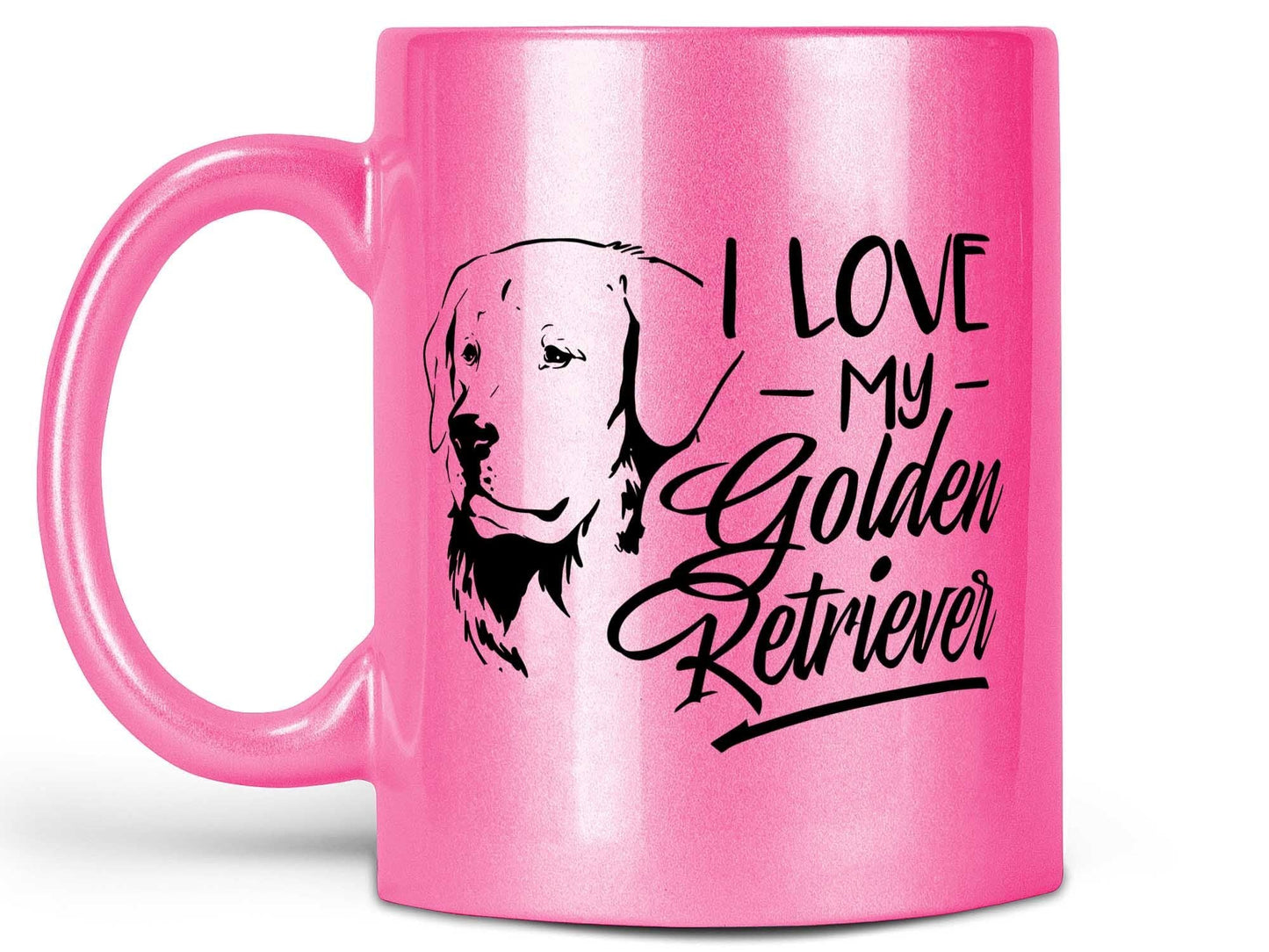 I Love My Golden Retriever Coffee Mug