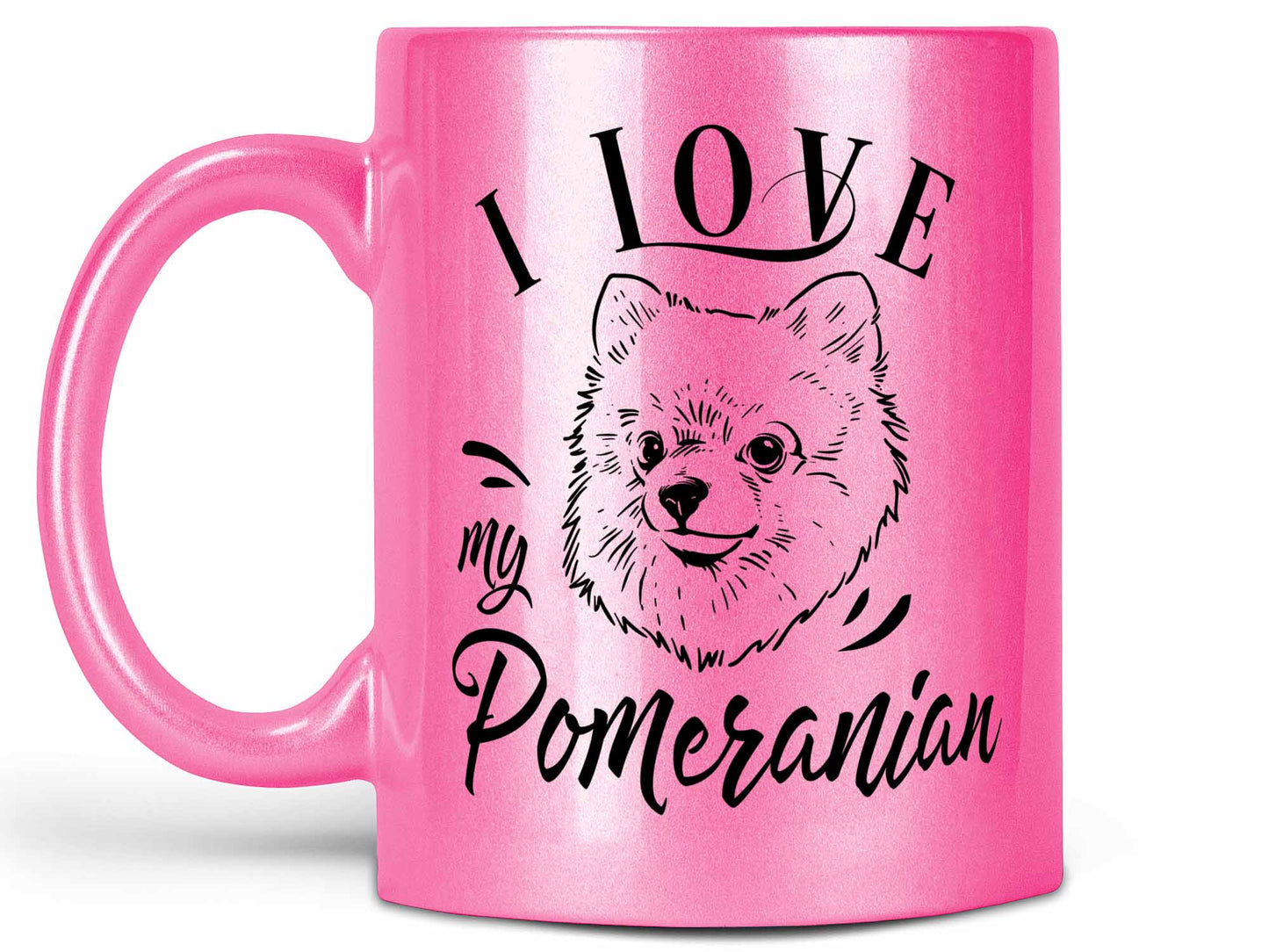 I Love My Pomeranian Coffee Mug