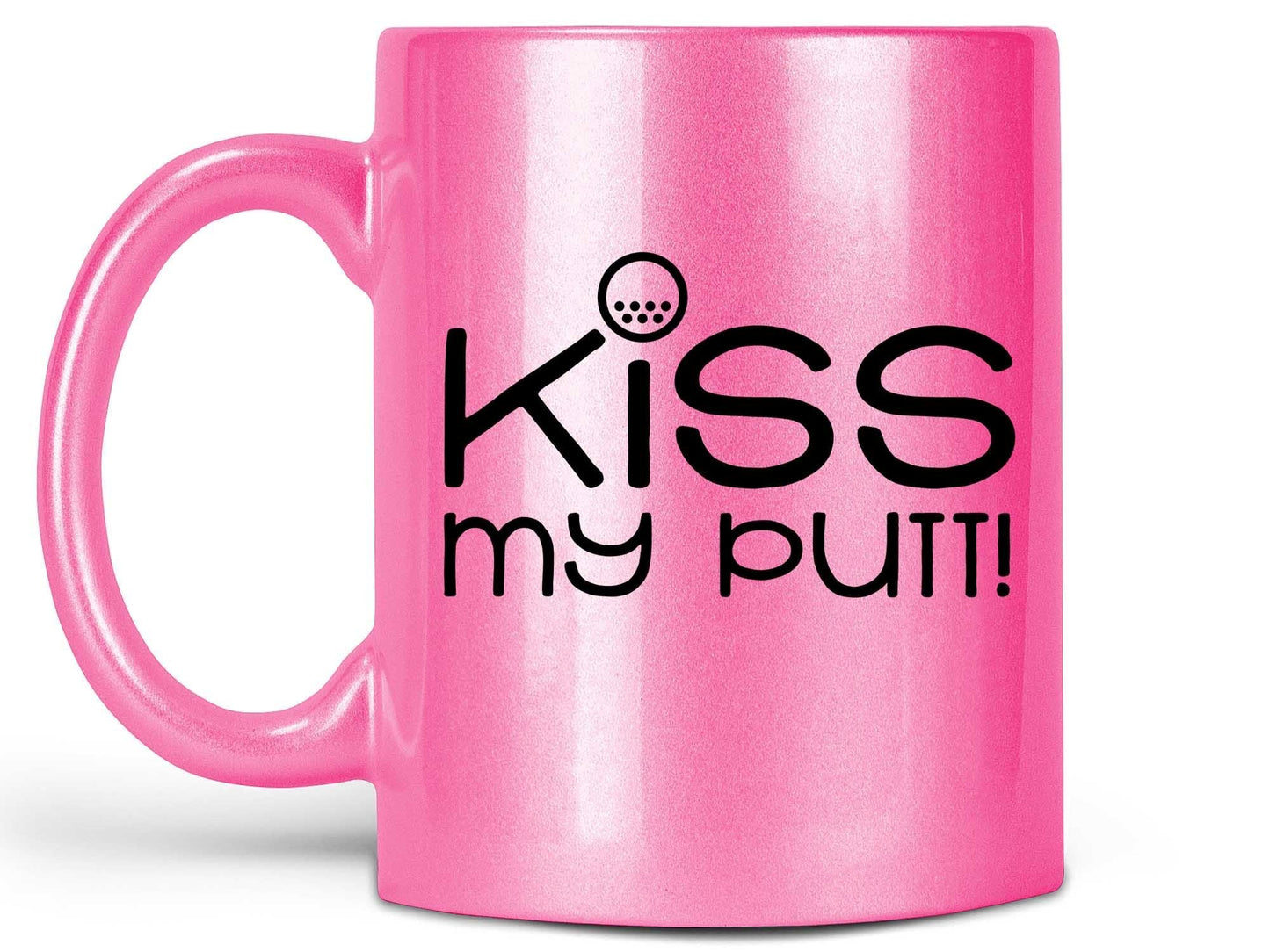 Kiss My Putt Golf Coffee Mug
