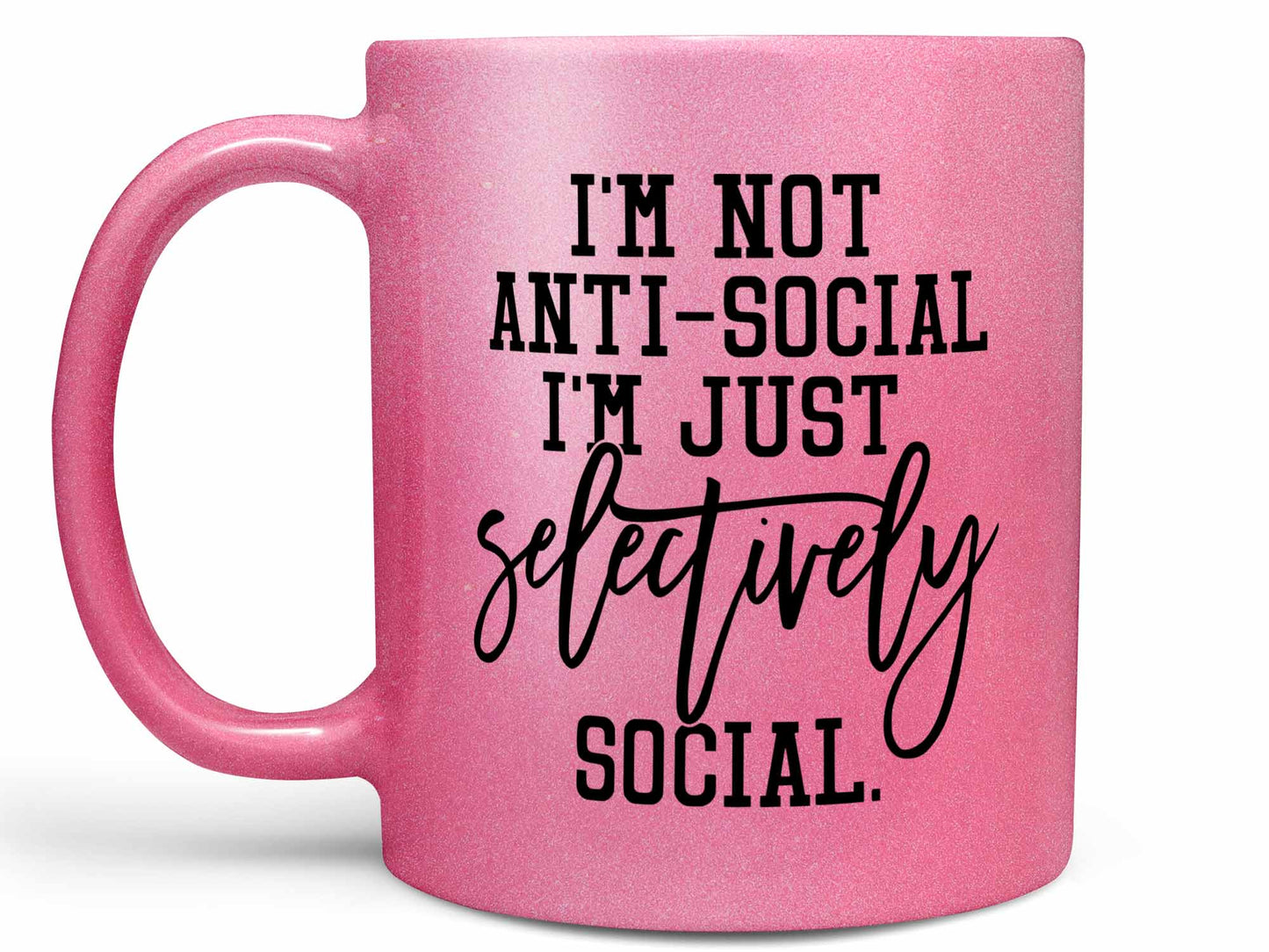 Selectively Social Coffee Mug