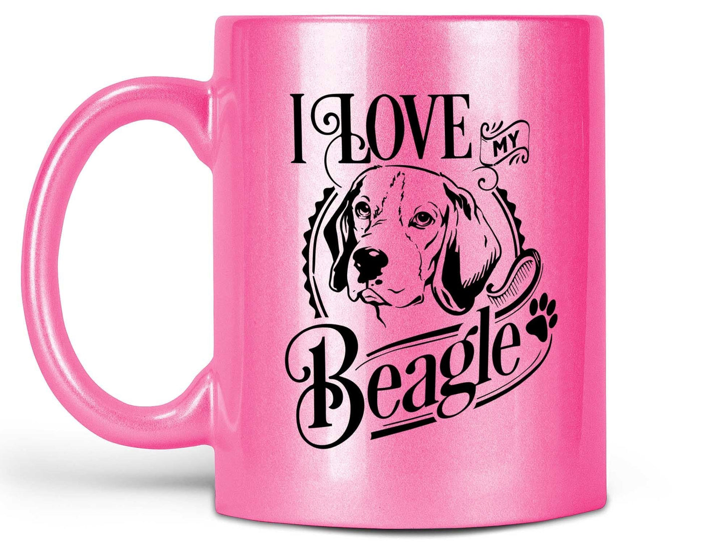 I Love My Beagle Coffee Mug