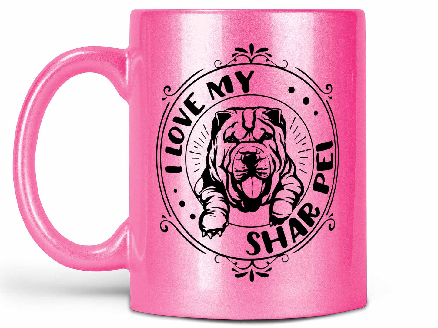 I Love My Shar Pei Coffee Mug