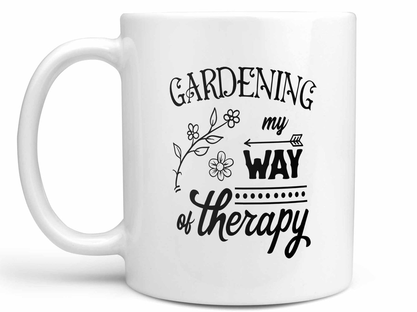 Gardening Way of Therapy Coffee Mug