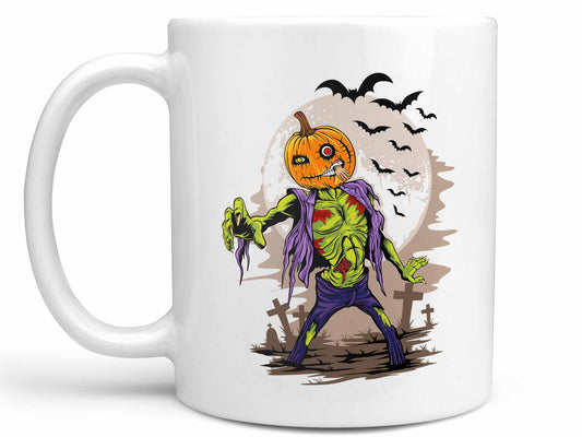 Pumpkin Zombie Coffee Mug