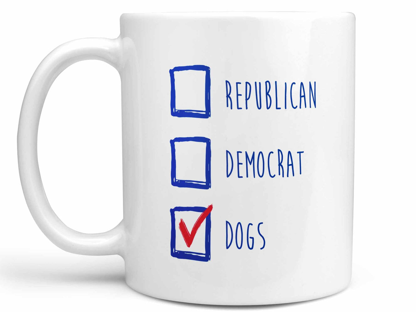 Republican Democrat Dogs Coffee Mug