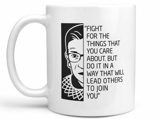 Ruth Bader Ginsburg Quote Coffee Mug