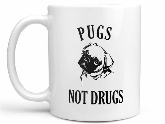Pugs Not Drugs Dog Coffee Mug