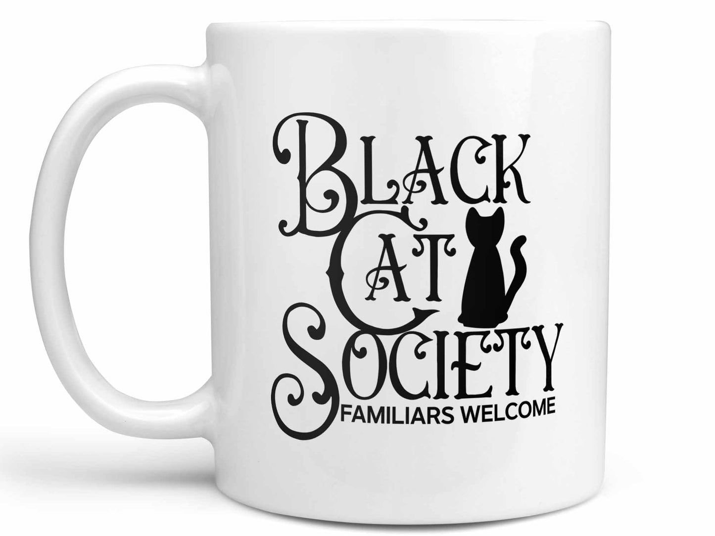 Black Cat Society Coffee Mug