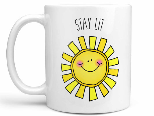 Stay Lit Sun Coffee Mug