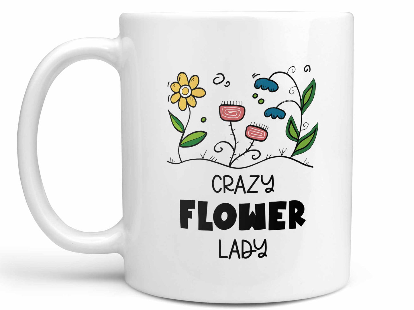 Crazy Flower Lady Coffee Mug