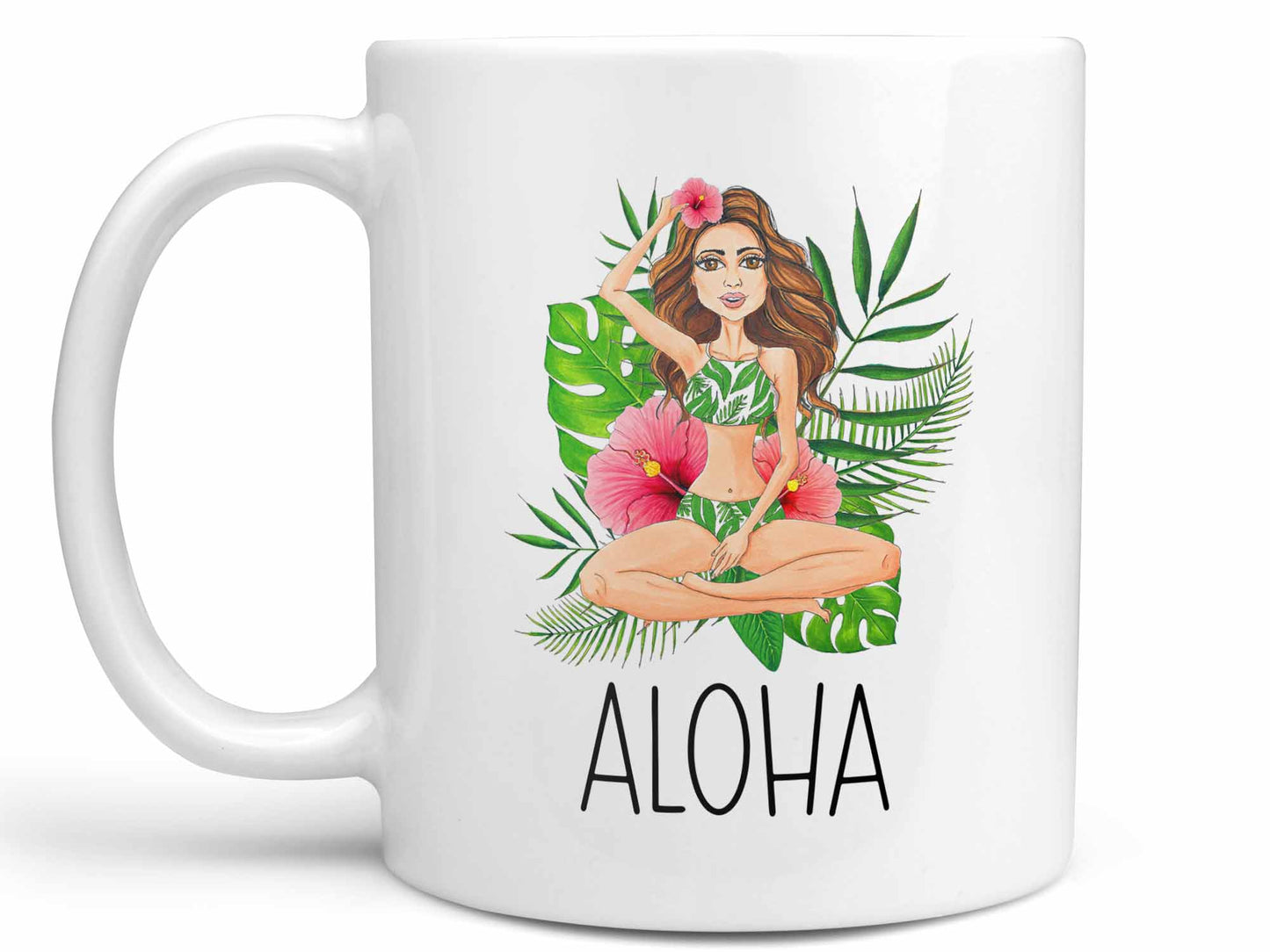 Aloha Girl Coffee Mug