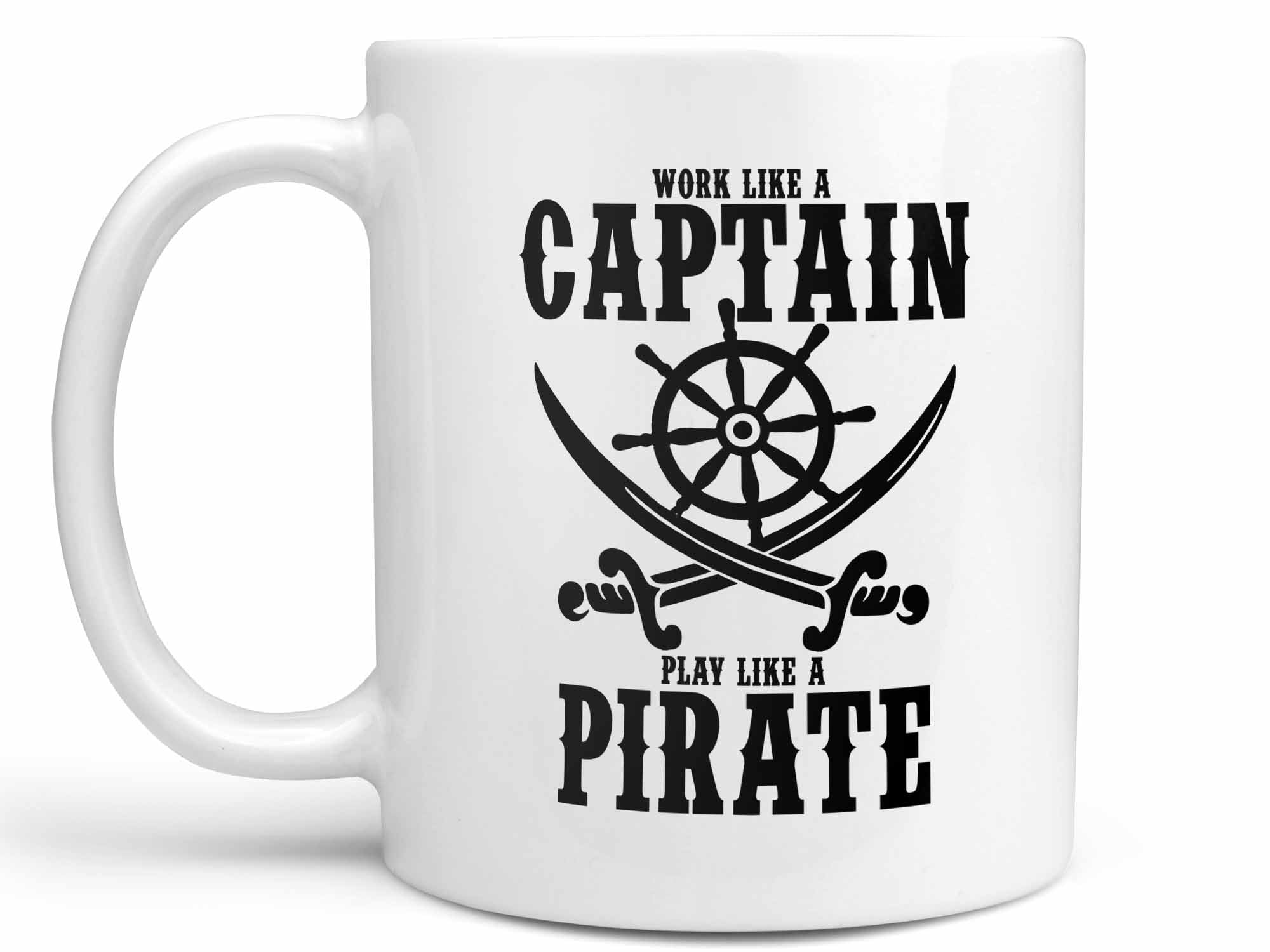 Work Like a Captain Coffee Mug