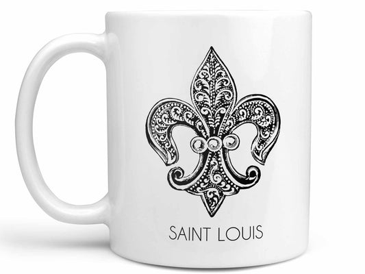 St. Louis Fleur De Lis Coffee Mug