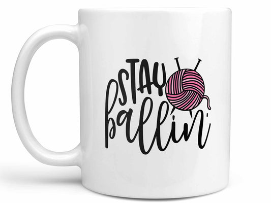 Stay Ballin' Crafting Coffee Mug