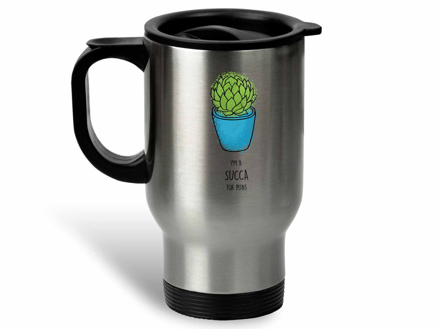 I'm a Succa for Puns Coffee Mug
