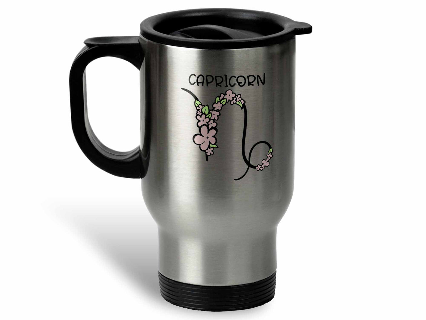 Capricorn Flower Coffee Mug