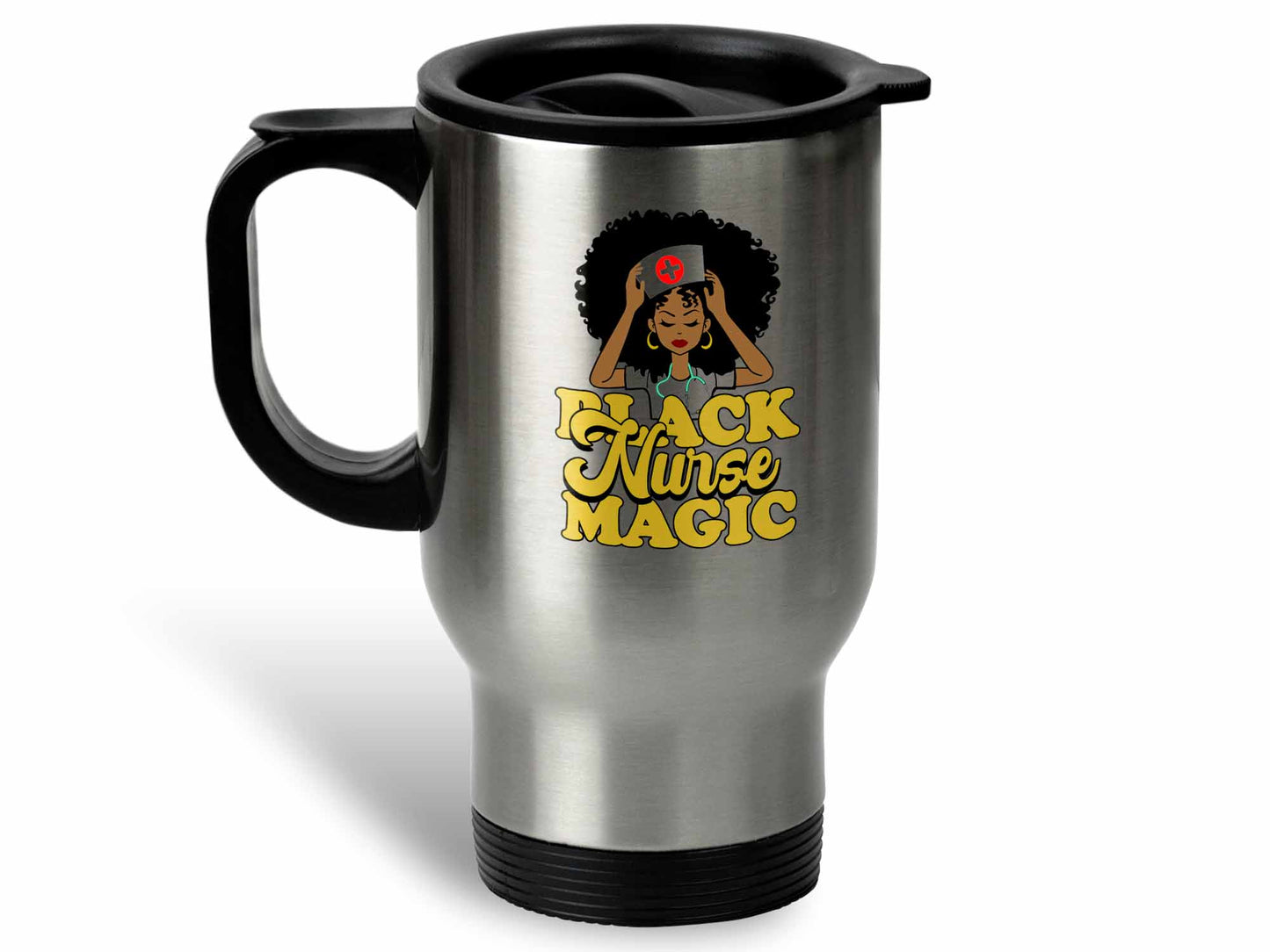 Black Nurse Magic Coffee Mug