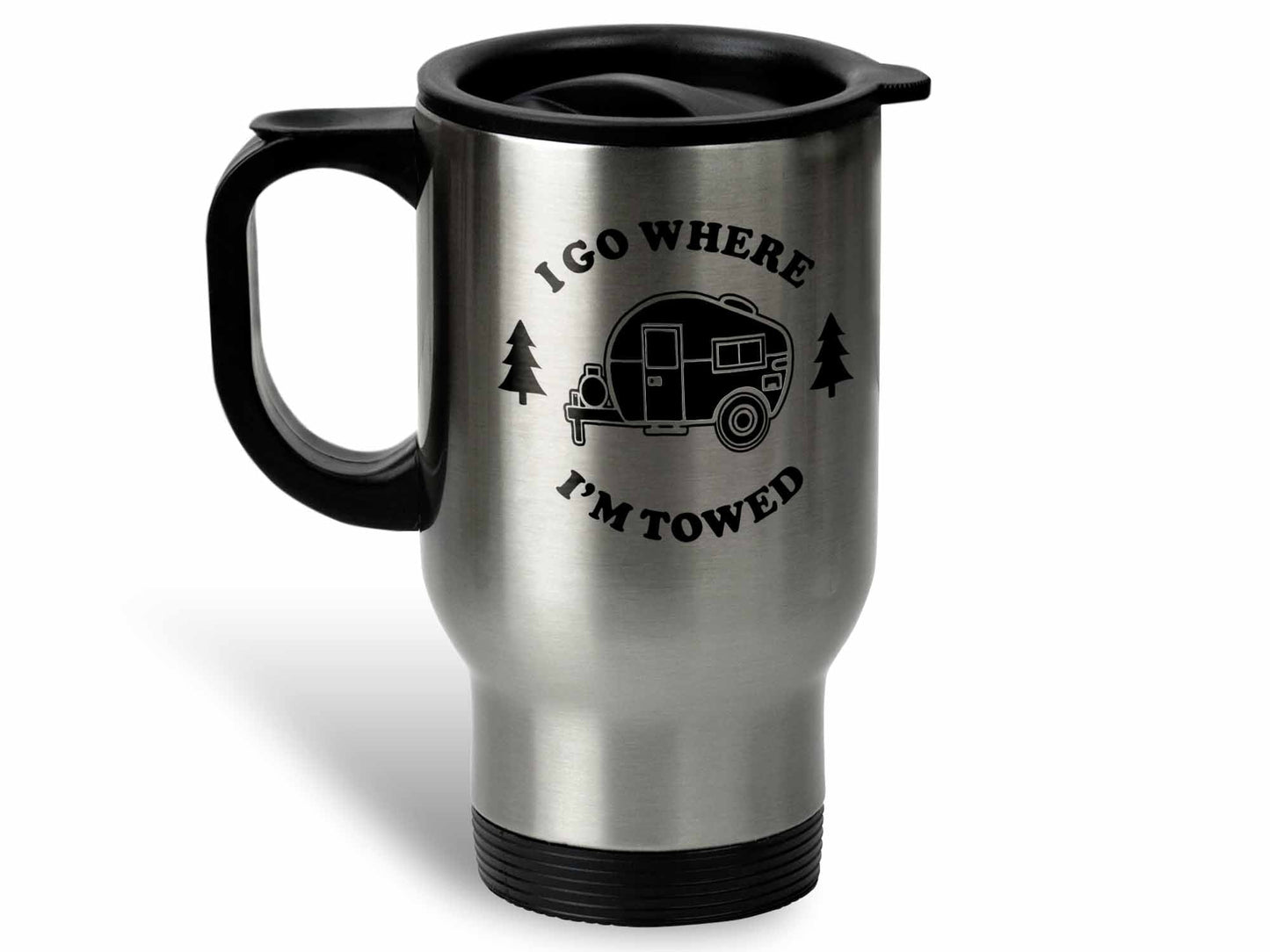 I Go Where I'm Towed Coffee Mug